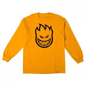 Spitfire Bighead Long Sleeve Youth T-Shirt - Gold/Black
