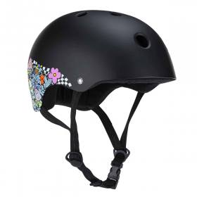 187 Pro Skate Sweatsaver Lizzie Armanto Helmet - Matte Black