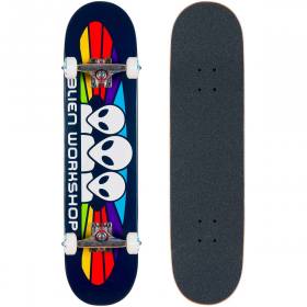 Alien Workshop Spectrum Complete Skateboard - Navy Blue 7.5x31.625