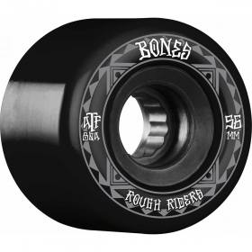 56mm 80a Bones ATF Rough Rider Runners Wheels - Black