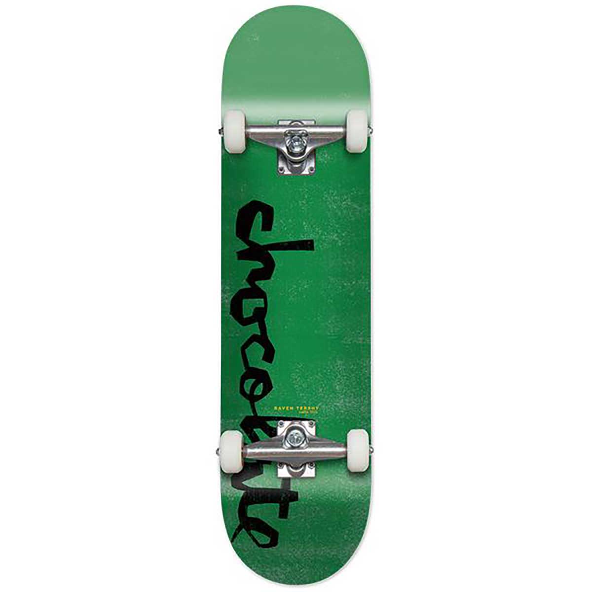 Chocolate Raven Tershy OG Chunk Complete Skateboard - Green/Black  7.625x31.25