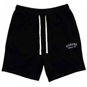 Diamond Collegiate Sweatshorts - Black