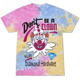 Diamond Don't Clown Tie-Dye T-Shirt - Cotton Candy