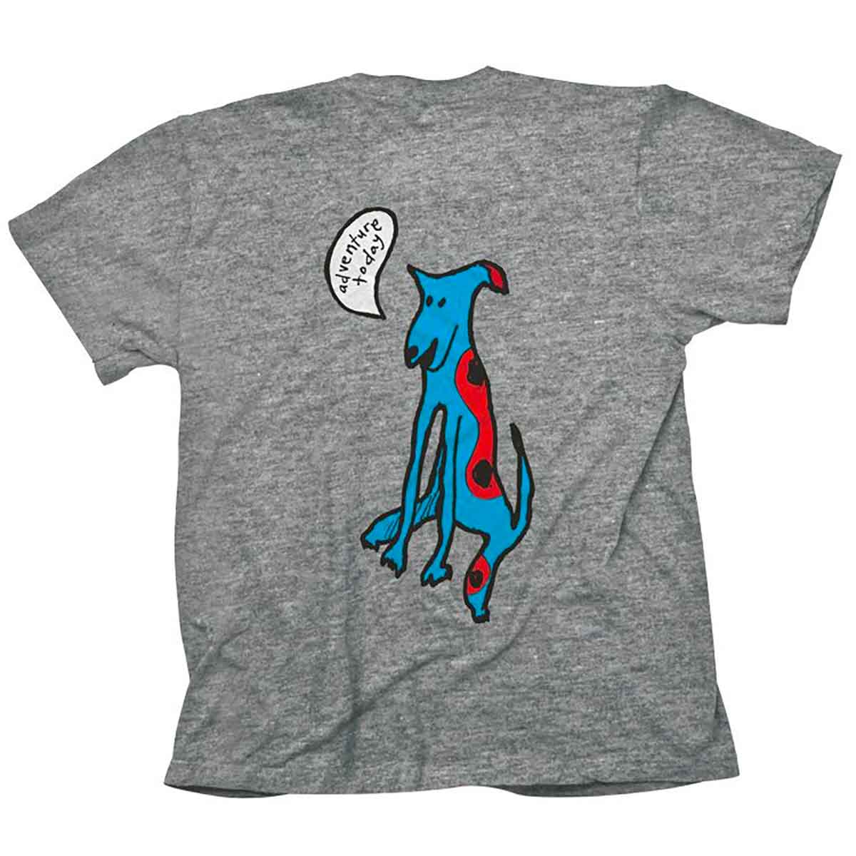Foundation Skateboards Adventure Dog T-Shirt - Grey | SoCal Skateshop