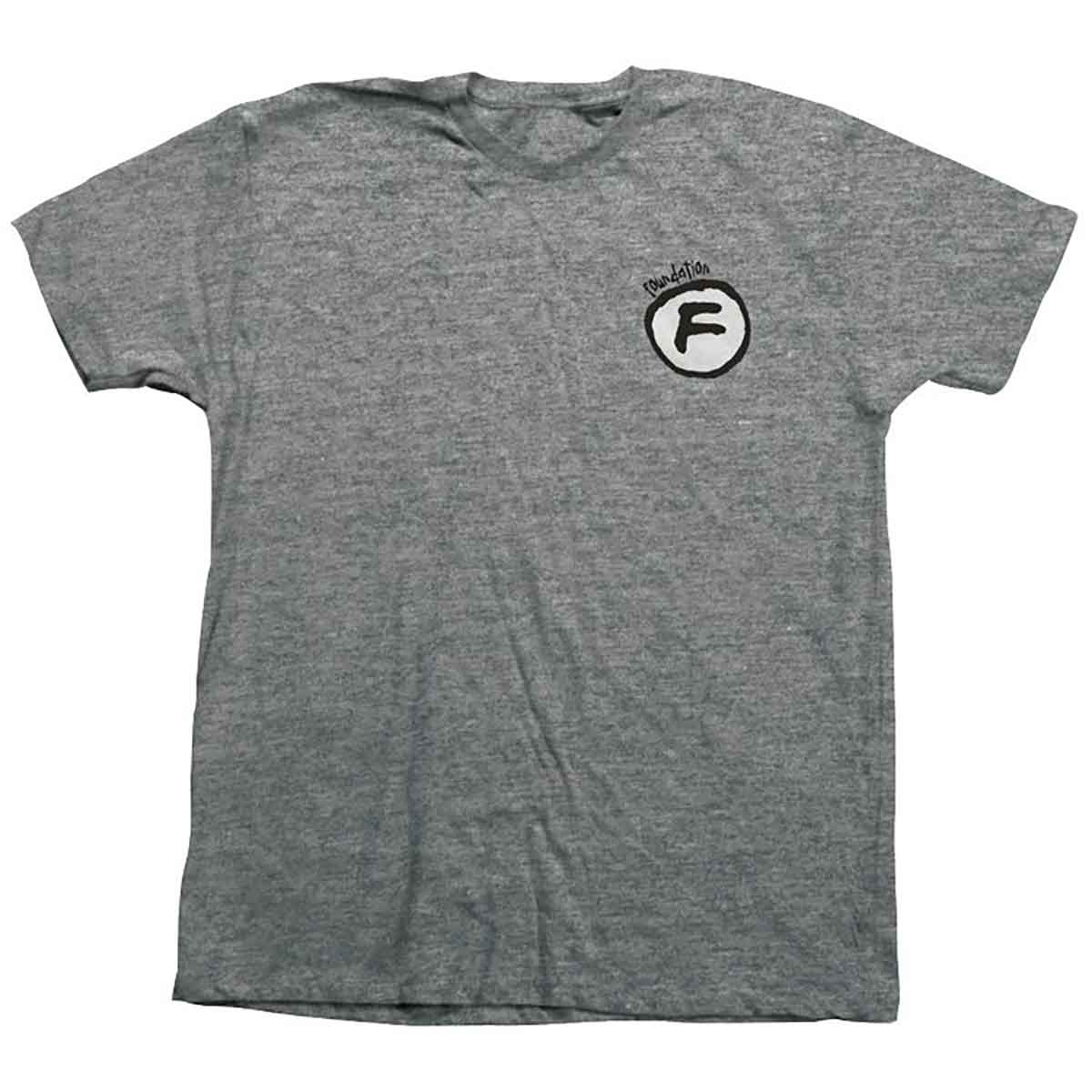 Foundation Skateboards Adventure Dog T-Shirt - Grey | SoCal Skateshop