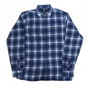 Hard Luck True Blue Flannel - True Blue Plaid