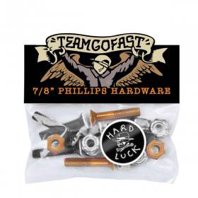 7/8" Phillips Hard Luck Team Hardware - Black/Orange