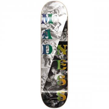 Madness Manipulate Shaped R7 Skateboard Deck - Holographic 9x32 