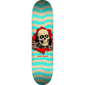 8x31.45 Powell Peralta Ripper Deck - Natural/Turquoise