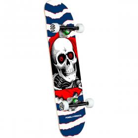 Powell Peralta Ripper One Off Birch Complete Skateboard - Navy 7.75x31.08