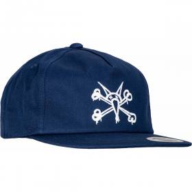 Powell Peralta Vato Rat Snapback Hat- Navy