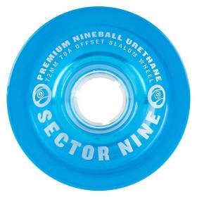 72mm 78a Sector 9 Nine Balls Longboard Wheels - Blue