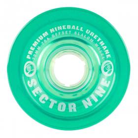72mm 78a Sector 9 Nine Balls Longboard Wheels - Mint