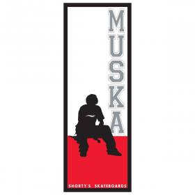 Shorty's Muska Sticker - 3.6"