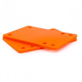 1/8" Soft SoCal Rubber Truck Risers - Orange