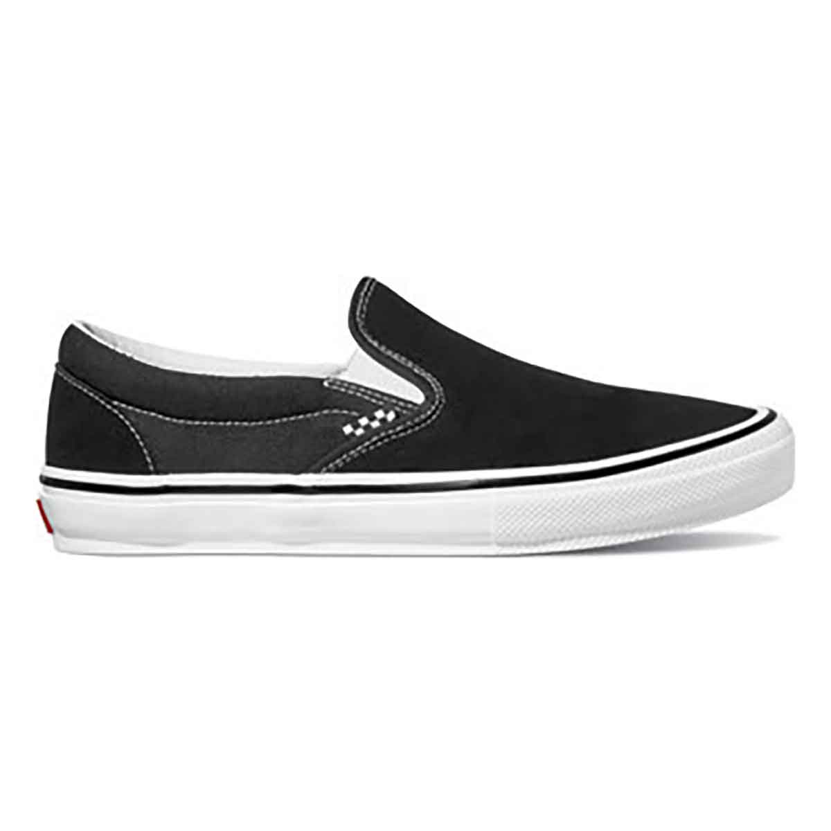 Vans Skate Slip On Pro Shoes - Black/White | SoCal Skateshop