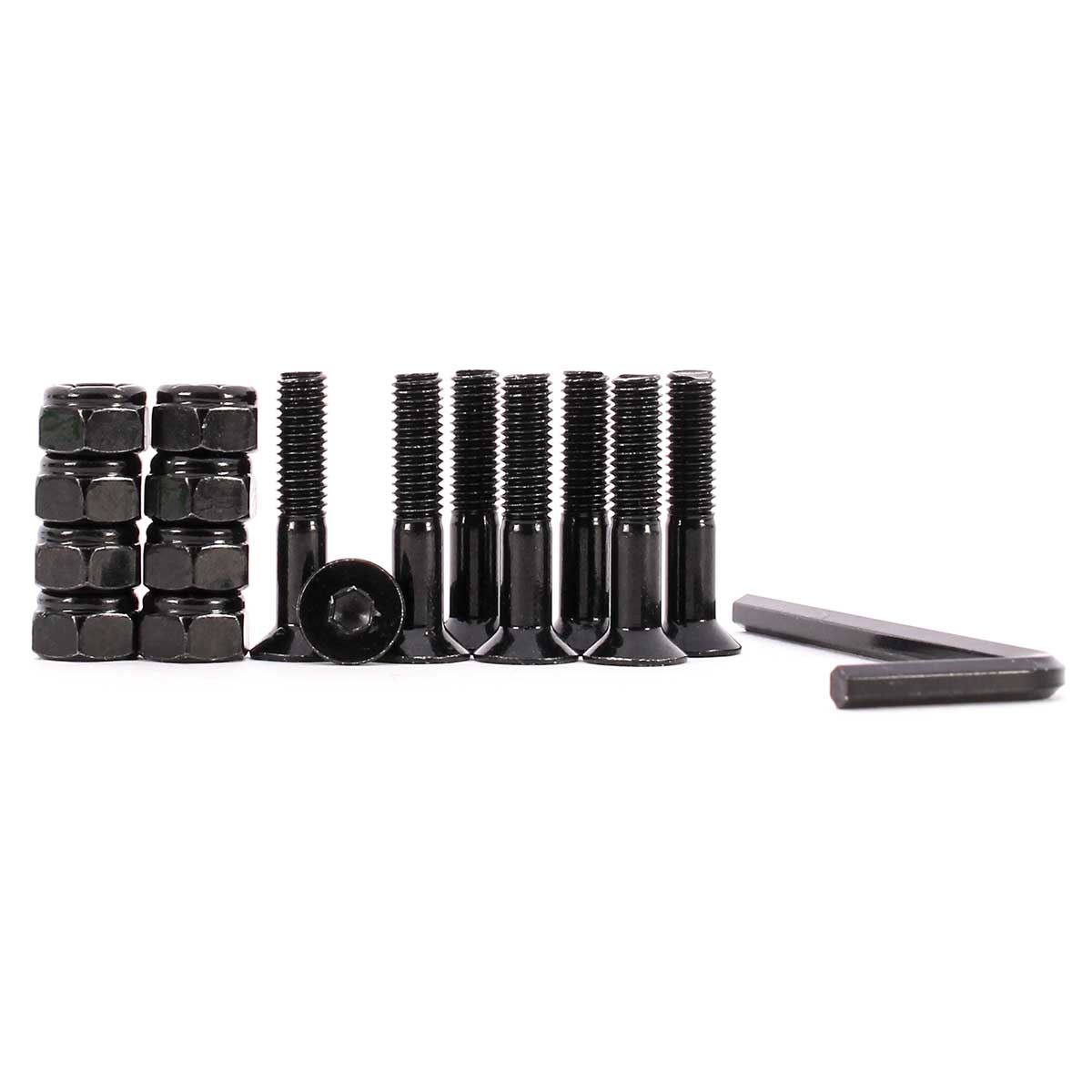 Ace Trucks Skateboard Hardware - Black 7/8