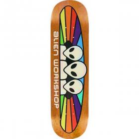 8.25x32.25 Alien Workshop Spectrum Deck - Orange Stain