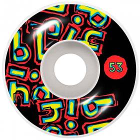 53mm 99a Blind OG Stacked Wheels - White
