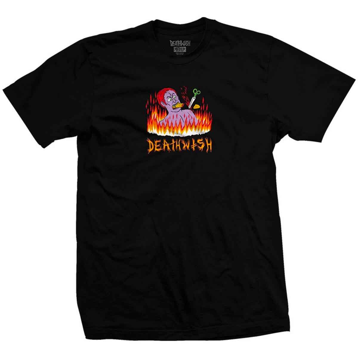 Deathwish Skateboards Blasphemy T Shirt Black SoCal Skateshop