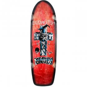 9x30.575 Dogtown Stonefish 70s Rider Deck - Red Stain/Black Fade