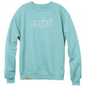 Enjoi Seventies Logo Crewneck Sweatshirt - Mint