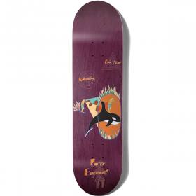 8x31.875 Girl Simon Bannerot Visualize Deck - Purple
