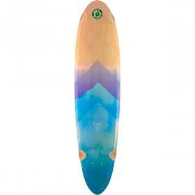 8.65x36 Landyachtz Dipper Watercolor Longboard Deck - Pre-Gripped