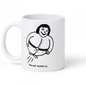 Polar Skate Co. Bounce Mug - White/Black