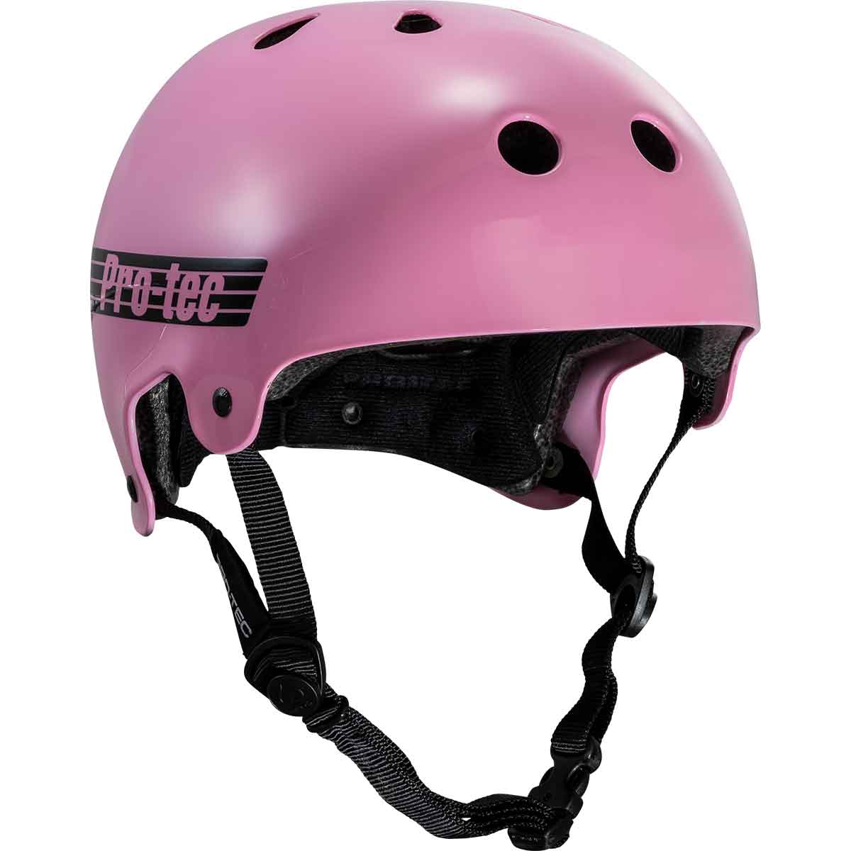 tandarts Om te mediteren Vooravond Pro-Tec Old School Certified Skate Helmet - Gloss Pink | SoCal Skateshop
