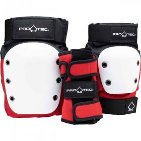 Pro-Tec Youth Street Gear 3-Pack Combo - Red/White/Black