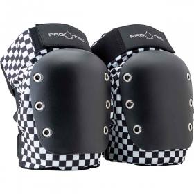 Pro-Tec Street Open Back Knee Pads - Checker