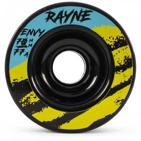 70mm 77a Rayne Envy Longboard Wheels - Black