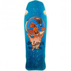 9.875x31 Schmitt Stix Joe Lopes Crystal Ball Re-Issue Deck - Blue Stain/Orange