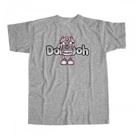 Shorty's White Doh Doh Logo T-Shirt - Athletic Grey