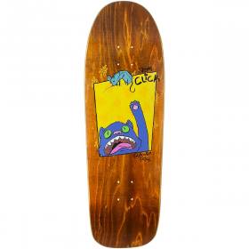 10x31.2 ATM Click Donovan Rice Cat Shaped Deck - Brown Stain