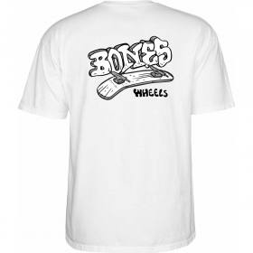 Bones Wheels Heritage Boneless T-Shirt - White