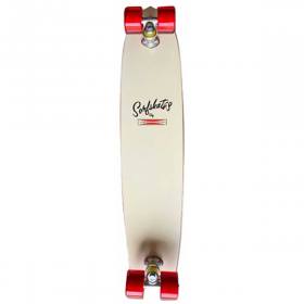 G&S Modified 60's Surf Skate Complete - White 6x25