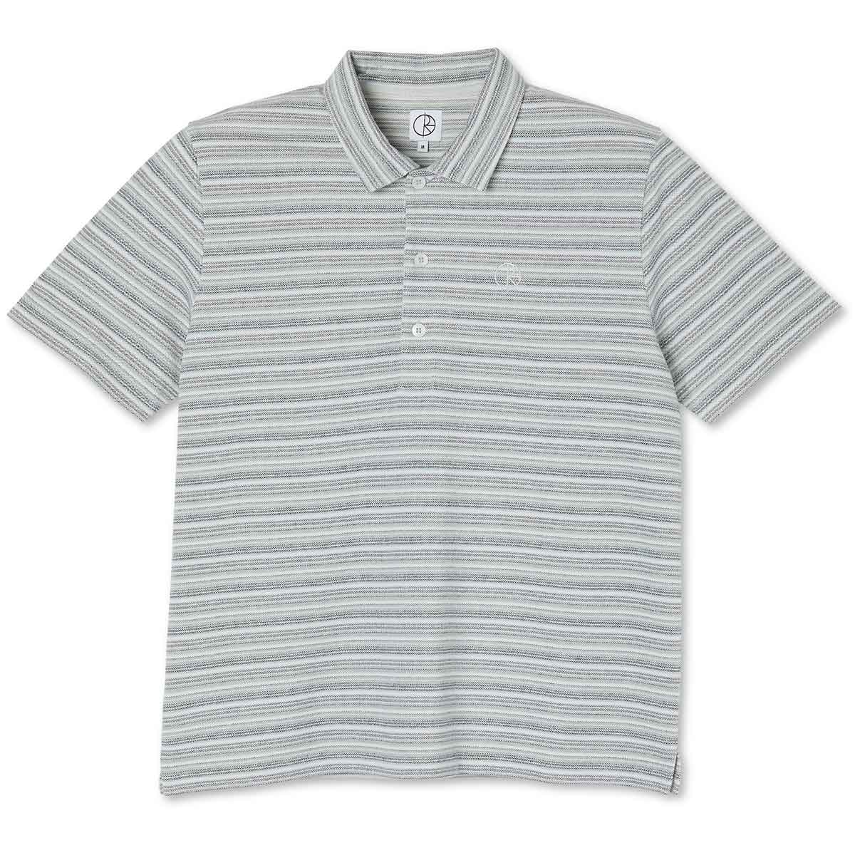 Polar Skate Co. Multistripe Polo Shirt - Blue