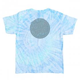 Santa Cruz Girls Moon Light Dot Youth T-Shirt - Blue Ice