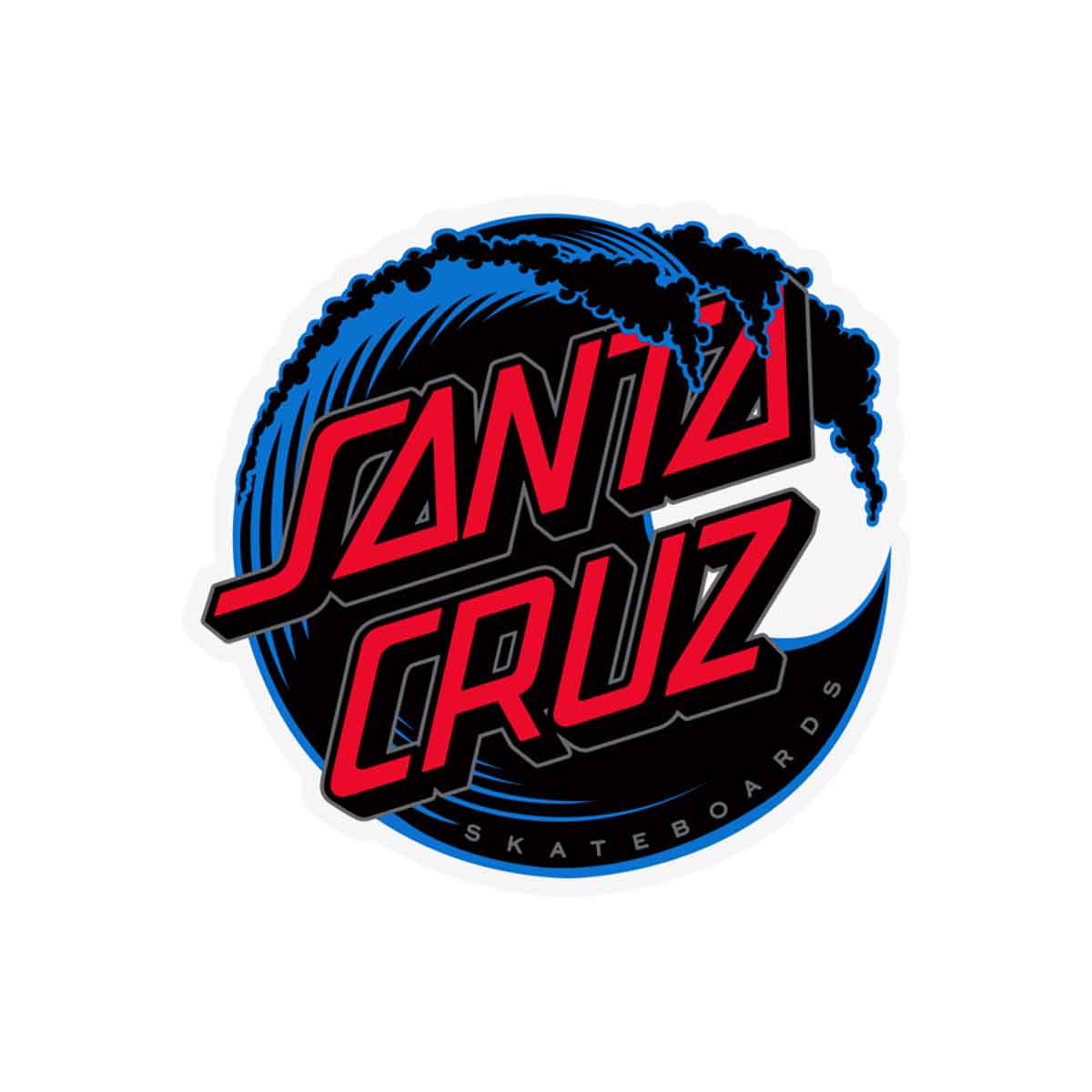 King Santa Cruz Skateboard Sticker 