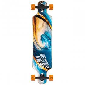 Sector 9 Meridian Swirl Drop-Thru Longboard Complete - 9.75x40