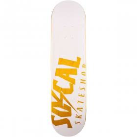 7.75x31.25 SoCal Logo K3 Deck - Yellow Stain
