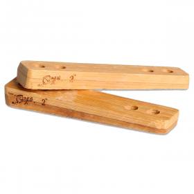 Rayne Longboards Bamboo Rail Risers - 2 Degrees