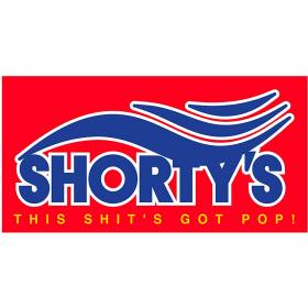 Shorty's Eyebrow Sticker - 12"