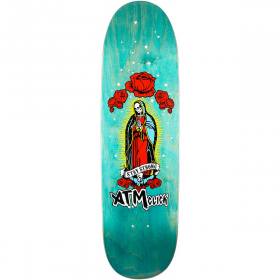 8.5x32.25 ATM Click Mary Reissue Shaped Deck - Teal Stain
