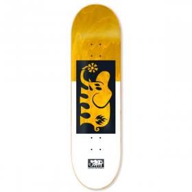 8.25x32.12 Black Label Elephant Block Out Deck - Yellow Stain