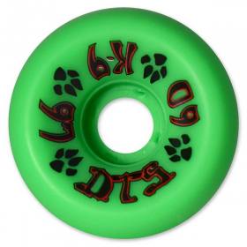 60mm 97a Dogtown K-9 80's Single Conical Wheels - Green