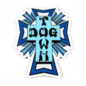 Dogtown Cross Logo Magnet - Blue
