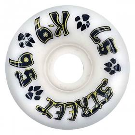 57mm 95a Dogtown K-9 80's Street Wheels - White